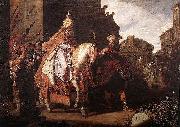 Pieter Lastman The Triumph of Mordechai France oil painting artist